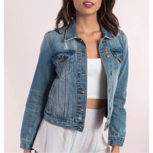 GAP 1969 Distressed Jean Jacket XS